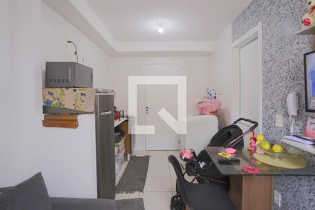 Sala/Cozinha de apartamento para alugar com 1 quarto, 32m² em Brás, São Paulo