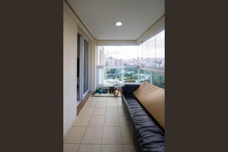 Varanda gourmet de apartamento à venda com 3 quartos, 120m² em Parque do Morumbi, São Paulo