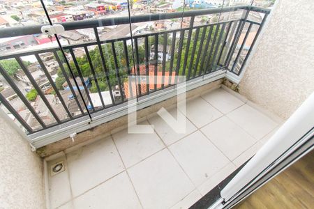 Varanda de apartamento para alugar com 2 quartos, 51m² em Cidade Kemel, Ferraz de Vasconcelos