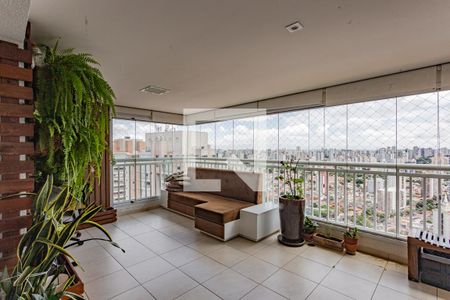 Varanda gourmet de apartamento à venda com 3 quartos, 143m² em Vila Gumercindo, São Paulo
