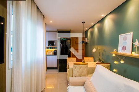 Sala de apartamento à venda com 2 quartos, 90m² em Jardim Alvorada, Santo André