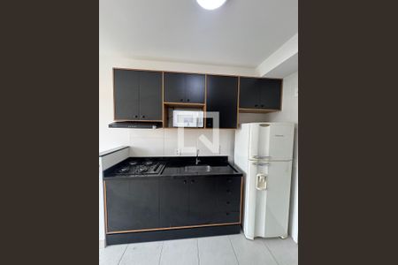 Cozinha de apartamento para alugar com 1 quarto, 28m² em Vila Ré, São Paulo