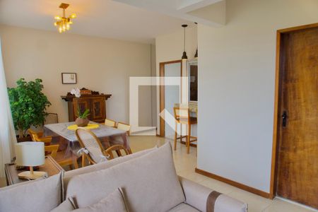 Sala de apartamento à venda com 3 quartos, 88m² em Santo Antônio, Belo Horizonte