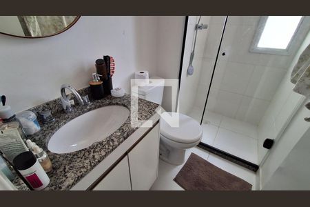 Banheiro Suíte  de apartamento para alugar com 2 quartos, 58m² em Vila Goncalves, São Bernardo do Campo