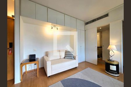 Sala/Cozinha de apartamento para alugar com 1 quarto, 43m² em Itaim Bibi, São Paulo