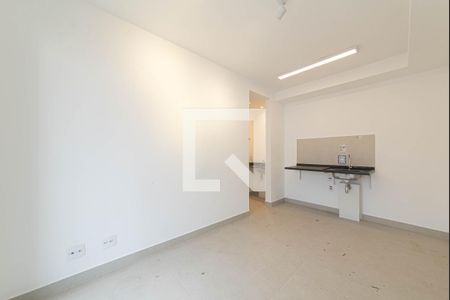 Sala - Cozinha Integrada de kitnet/studio à venda com 1 quarto, 31m² em Jardim das Acacias, São Paulo