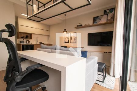 Detalhe de kitnet/studio para alugar com 1 quarto, 35m² em Cristo Rei, Curitiba