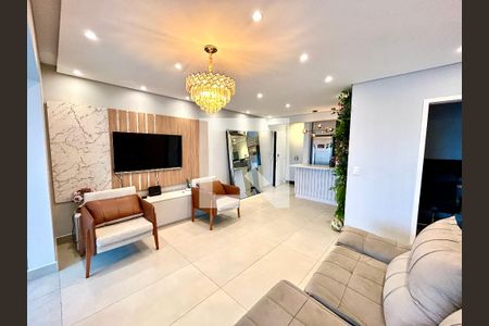 Sala de apartamento à venda com 2 quartos, 86m² em Jardim Flor da Montanha, Guarulhos