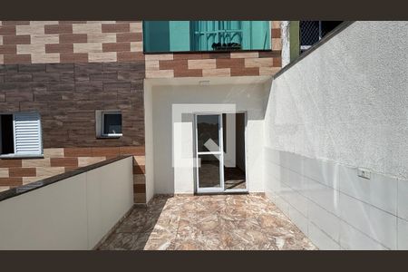 Sala - Sala de Jantar Varanda de apartamento para alugar com 2 quartos, 53m² em Vila Linda, Santo André