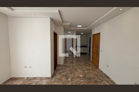 Sala - Sala de Jantar  de apartamento para alugar com 2 quartos, 53m² em Vila Linda, Santo André