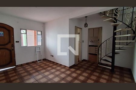 Sala de casa para alugar com 2 quartos, 105m² em Osvaldo Cruz, São Caetano do Sul