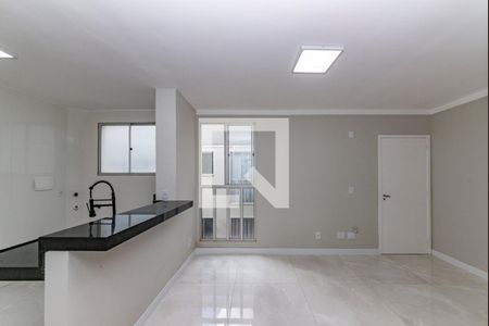 Sala de apartamento à venda com 2 quartos, 48m² em Estrela do Oriente, Belo Horizonte