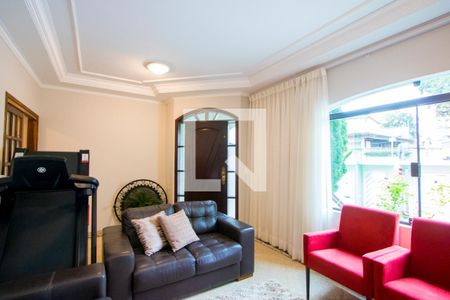 Sala de casa à venda com 3 quartos, 220m² em Vila Linda, Santo André