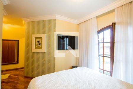Quarto 1 - Suíte de casa à venda com 3 quartos, 220m² em Vila Linda, Santo André