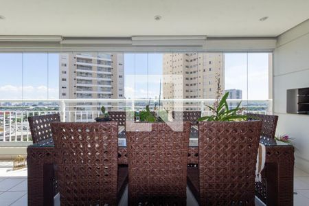 Varanda gourmet de apartamento à venda com 3 quartos, 160m² em Tatuapé, São Paulo