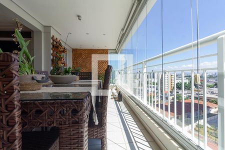 Varanda gourmet de apartamento à venda com 3 quartos, 160m² em Tatuapé, São Paulo