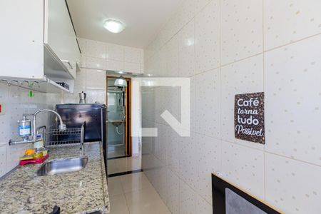 Cozinha e Área de Serviço de apartamento para alugar com 1 quarto, 35m² em Santo Amaro, São Paulo