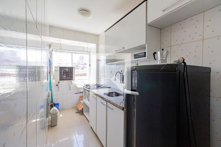 Cozinha e Área de Serviço de apartamento para alugar com 1 quarto, 35m² em Santo Amaro, São Paulo