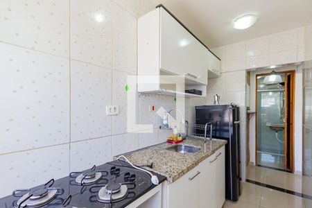 Cozinha e Área de Serviço de apartamento para alugar com 1 quarto, 35m² em Santo Amaro, São Paulo