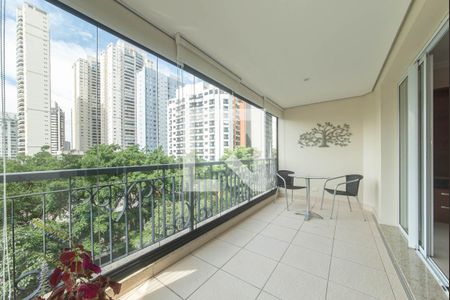 Varanda de apartamento para alugar com 3 quartos, 172m² em Cidade Monções, São Paulo