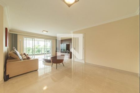 Sala de apartamento para alugar com 3 quartos, 172m² em Cidade Monções, São Paulo