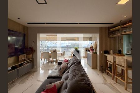 Sala de apartamento à venda com 3 quartos, 106m² em Santo Amaro, São Paulo