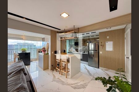 Sala de apartamento à venda com 3 quartos, 106m² em Santo Amaro, São Paulo