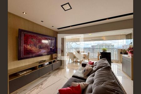 Sala de apartamento à venda com 3 quartos, 106m² em Santo Amaro, São Paulo