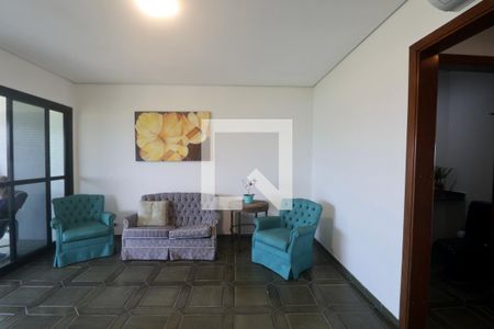 Sala de apartamento para alugar com 5 quartos, 355m² em Jardim Asturias, Guarujá