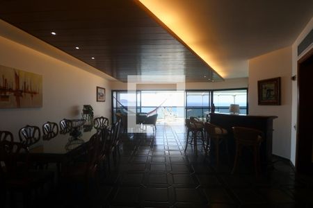 Sala de apartamento para alugar com 5 quartos, 355m² em Jardim Asturias, Guarujá