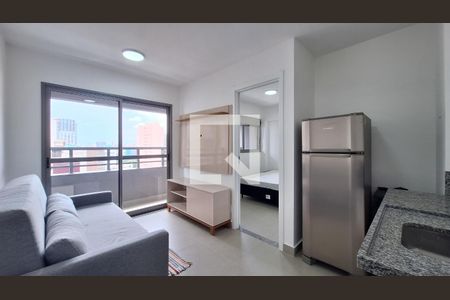 Sala/Cozinha de apartamento para alugar com 1 quarto, 30m² em Pompeia, São Paulo