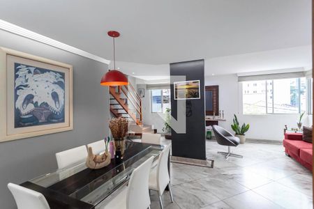 Sala 1 de apartamento à venda com 3 quartos, 179m² em Santa Rosa, Belo Horizonte