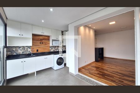 Varanda e área de serviço de apartamento para alugar com 2 quartos, 62m² em Vila Leopoldina, São Paulo