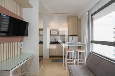 Studio de kitnet/studio para alugar com 1 quarto, 25m² em Pinheiros, São Paulo