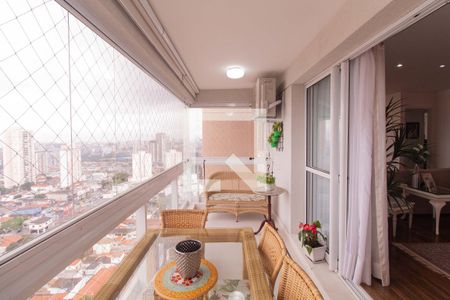 Varanda da Sala de apartamento para alugar com 3 quartos, 142m² em Ipiranga, São Paulo