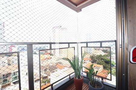 Varanda Sala de apartamento para alugar com 3 quartos, 81m² em Val Paraiso, Santo André