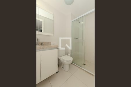 Banheiro de kitnet/studio à venda com 1 quarto, 35m² em Consolação, São Paulo