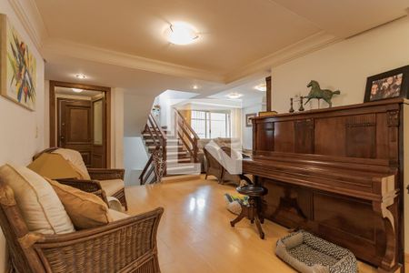 Sala de casa de condomínio à venda com 3 quartos, 260m² em Boa Vista, Porto Alegre