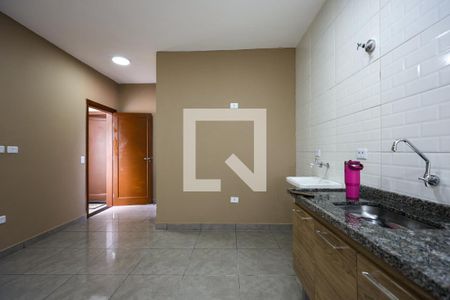 Cozinha de kitnet/studio para alugar com 1 quarto, 42m² em Campo Limpo, São Paulo