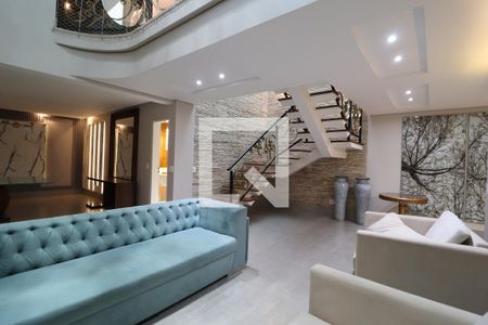 Sala de casa de condomínio para alugar com 4 quartos, 250m² em Morada da Colina, Uberlândia