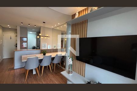 Sala - Sala de Jantar de apartamento à venda com 2 quartos, 54m² em Vila Humaita, Santo André