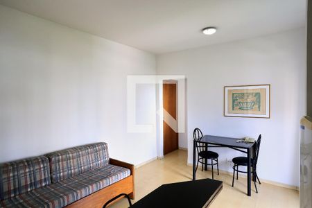Sala/Cozinha de apartamento à venda com 1 quarto, 45m² em Funcionários, Belo Horizonte
