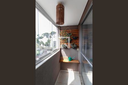 Varanda da sala  de apartamento para alugar com 2 quartos, 50m² em Santa Branca, Belo Horizonte