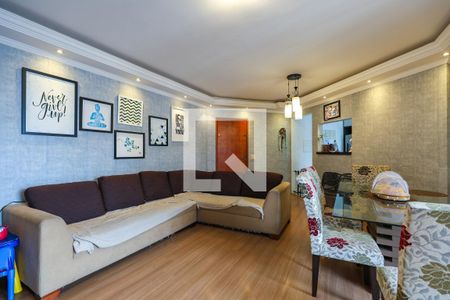 Sala de apartamento à venda com 2 quartos, 74m² em Jardim Maria Rosa, Taboão da Serra