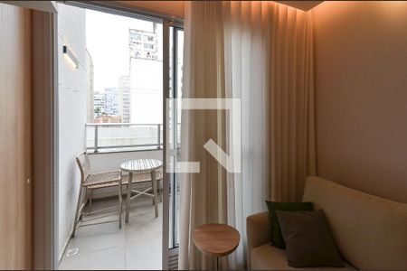 Varanda  de apartamento à venda com 2 quartos, 57m² em Centro, Belo Horizonte