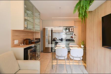 Sala Ambientes de apartamento à venda com 2 quartos, 57m² em Centro, Belo Horizonte