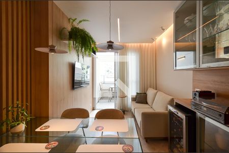 Sala Ambientes de apartamento à venda com 2 quartos, 57m² em Centro, Belo Horizonte
