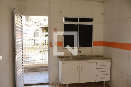 Sala, quarto e cozinha de casa para alugar com 1 quarto, 35m² em Vila Formosa, São Paulo