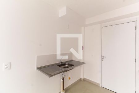 Sala/Cozinha de apartamento para alugar com 1 quarto, 27m² em Brás, São Paulo