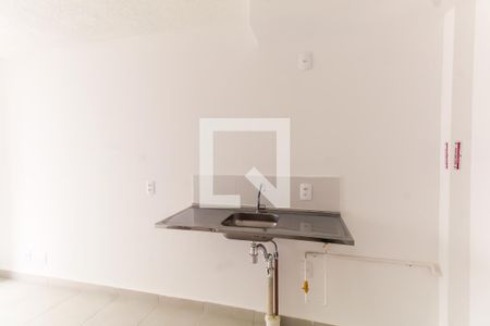 Sala/Cozinha de apartamento para alugar com 1 quarto, 27m² em Brás, São Paulo